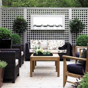 Modern outdoor living spaces