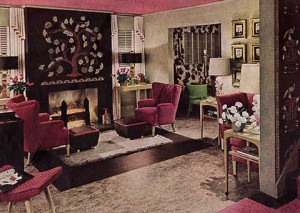Vintage modern home decor