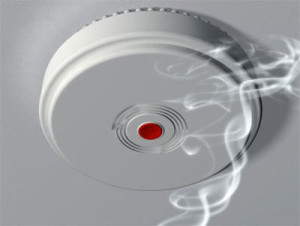 smoke detector illustration