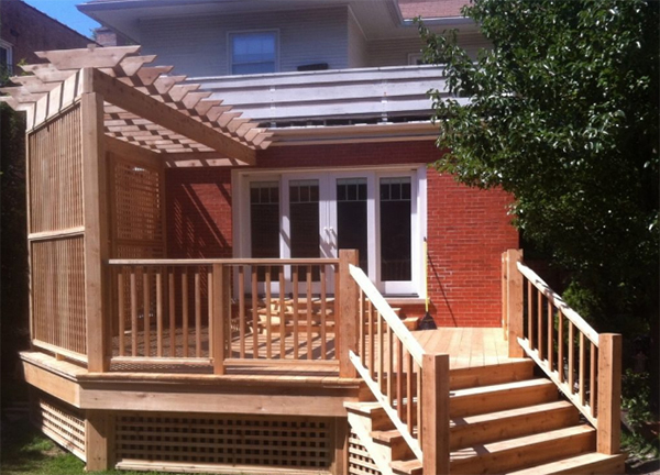 deck remodelling